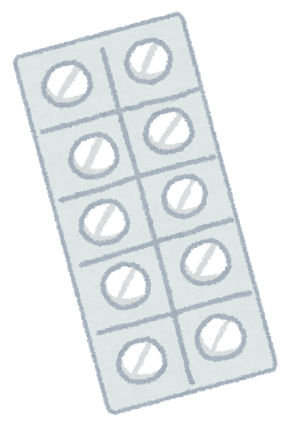 10 tablets in the sheet